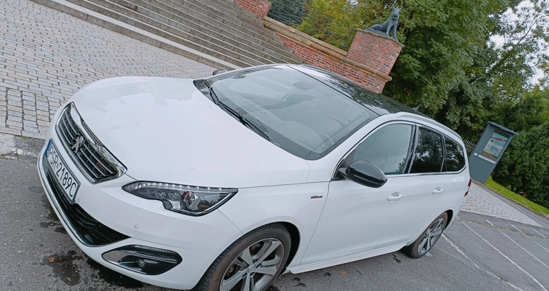 Peugeot 308 cena 45700 przebieg: 147000, rok produkcji 2016 z Kórnik małe 232